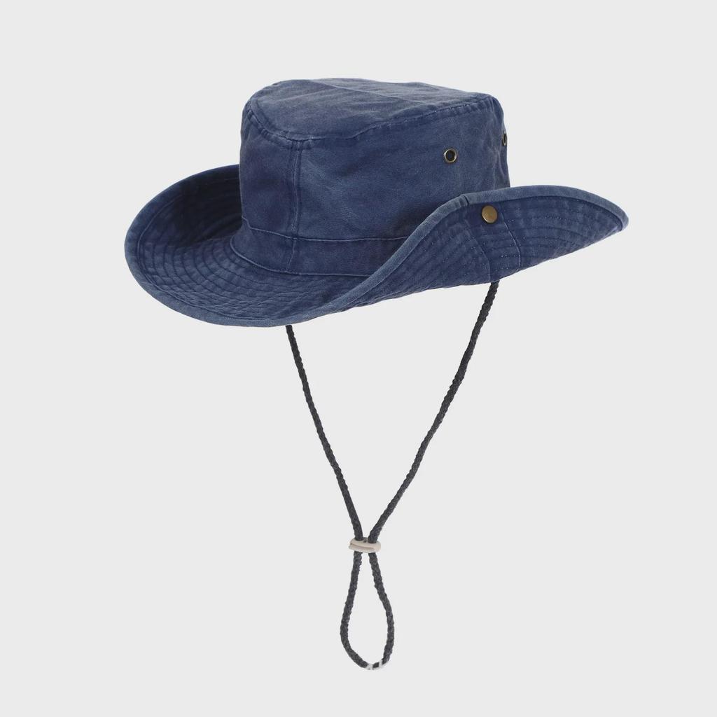 Вышитая джинсовая рыболовная шляпа с широкими полями Bass Pro Shops