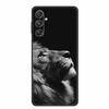 For Samsung A16 5G Phone Case Cover Lion Wolf Tiger Black Silicone Soft Back Cover Cases For Samsung Galaxy A16 Case A 16 Coque