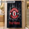 Beach TowelManchester United Custom Name Text Personalized Soft Towel for Beach Pool Indoor Home Decor Gift