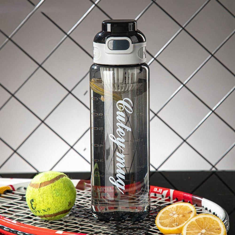 PP 1000ml Sports Water Bottle Large Capacity Outdoor Sports Kettle Colorful Plastic Cup School