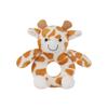 Apricot Lamb Giraffe Rattle Soft Baby Stuffed Animal Rattle Toy for Boys and Girls, Lovely for Newborns, 0-3 Months, 0-6 Months+, 15cm