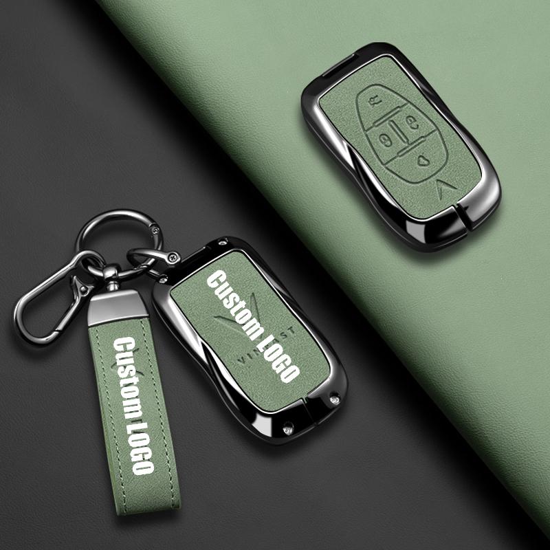 Suitable for Vinfast car key case VF6 VF7 VF8 VF9 high-end key protection key cover car accessories Zinc alloy automobile