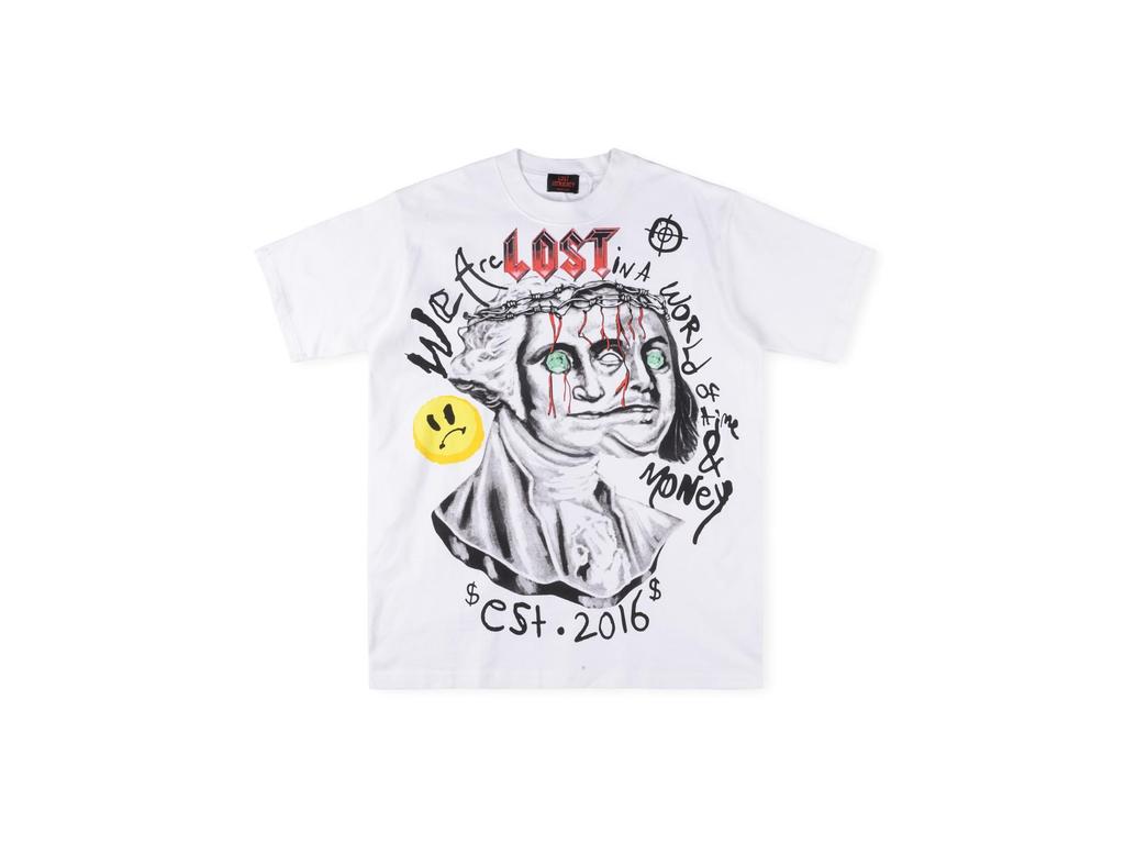 Худи на молнии с принтом черепа и стразами, американский уличный стиль, 24FW, с большим логотипом