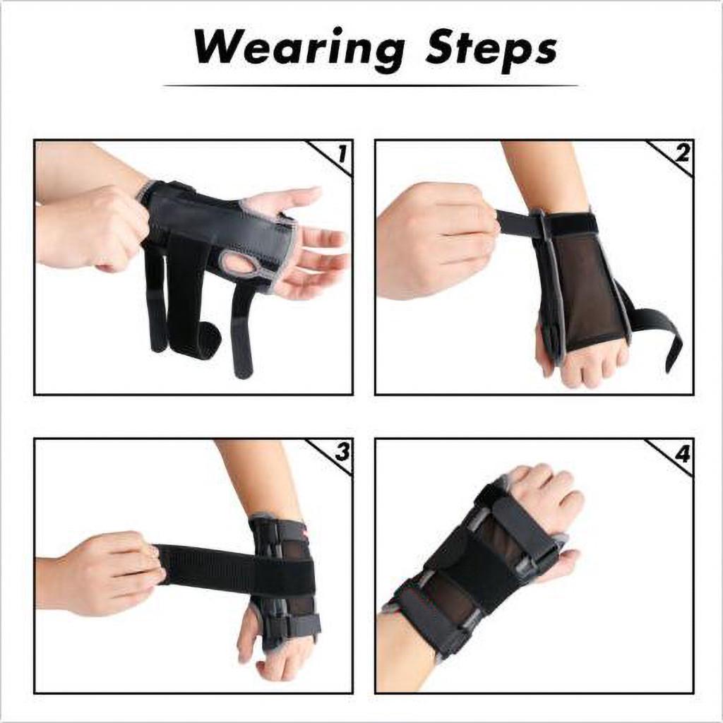 Поддержка запястья, ручная скобка, шина для туннеля запястья, защитная перчатка от артрита 