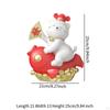 Фигурка кошки для домашнего декора, копилка из смолы для офиса и спальни