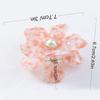 Elegant Pearl Crab Clip Non-slip Floral Hair Clip Shiny Flower Hair Claw  Girls