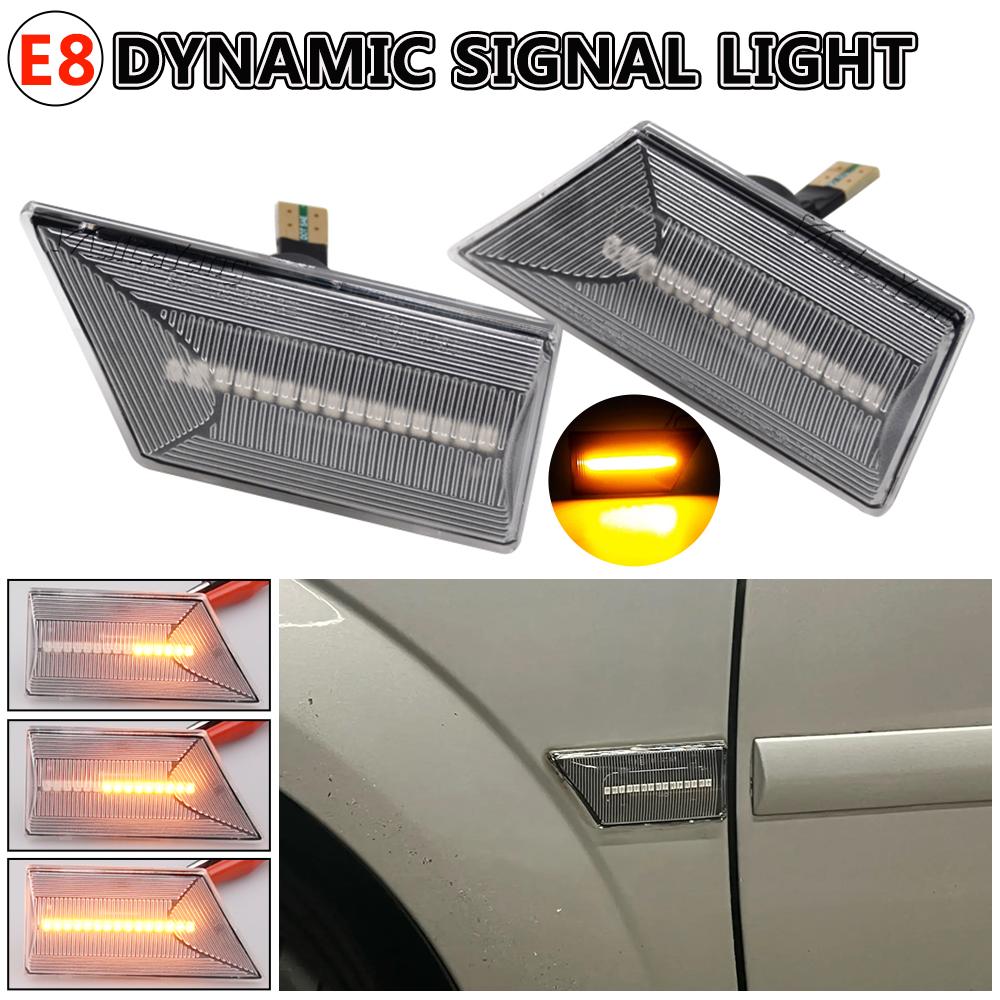 Динамичный повторитель поворота, боковой указатель поворота, бегущий свет для Opel Vectra C 2002-2008, Signum 2003-2008