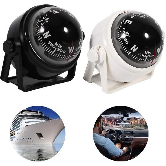 Multi Purpose Sea Marine Bracket Mount Dashboard Ball Voyager Outside Fits Boat Caravan Truck Black