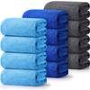 Multi-color 100% Cotton High Quality Face Bath Towels White Blue Bathroom Soft Feel Highly Absorbent Shower Hotel Towel