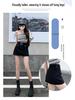 Korean Style Denim Mini Skort: Sweet & Spicy A-Line with Belt, Summer 2024 Fashion for Women