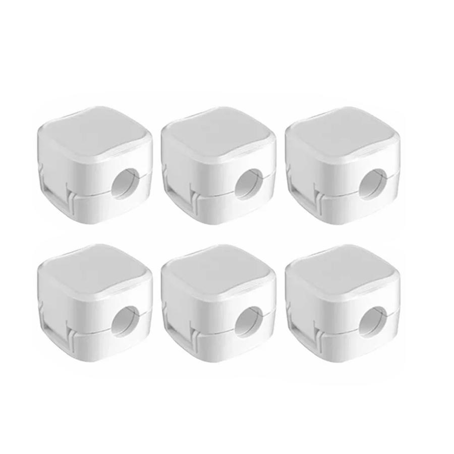 3/6 шт. магнитные зажимы для кабеля, гладкий регулируемый держатель шнура под столом, держатель для кабеля, держатель для проводов, держатель для органайзера для кабеля