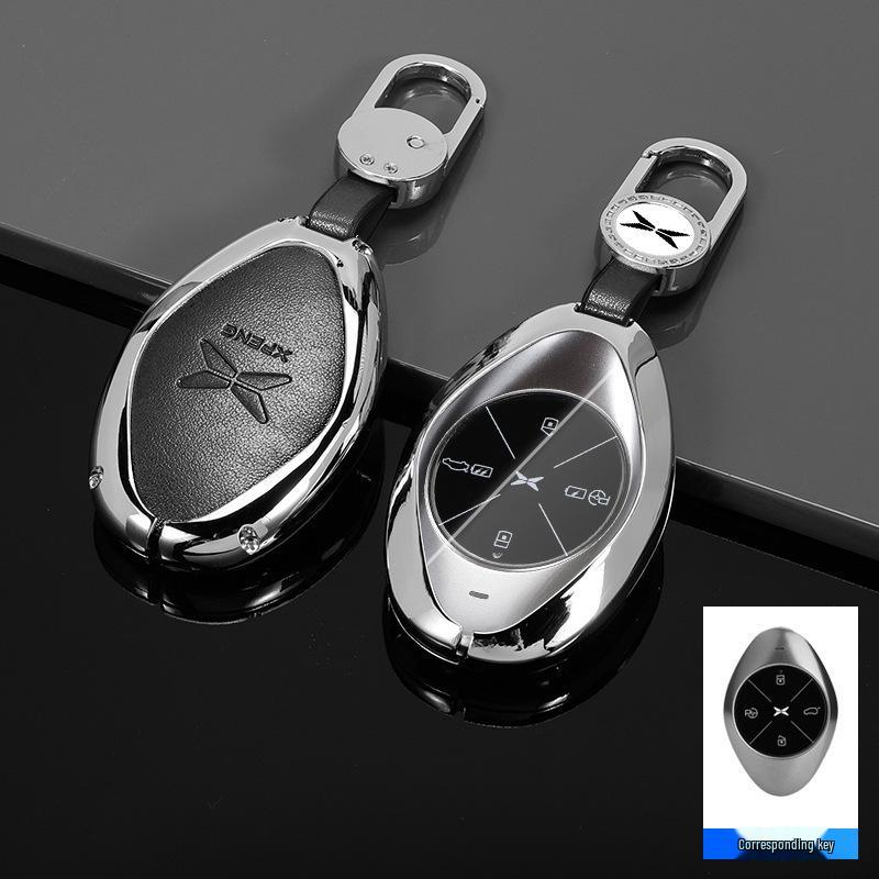 Чехол для ключа автомобиля Xpeng для моделей G3i, P7i, P5, G9, G3i, G6 - Защитный корпус и пряжка