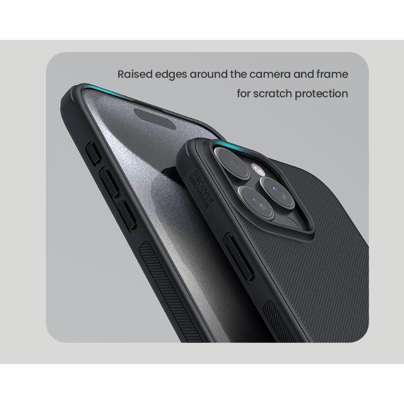 NILLKIN Для iPhone 16 Pro Max Plus чехол Super Frosted Shield Pro ультратонкий жесткий защитный чехол для ПК