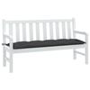 VidaXL Garden Bench Cushion Anthracite Mixed 150x50x7 Cm Fabric, Cushion, Bench Cushion, Garden Cushion, Cushion 4002552