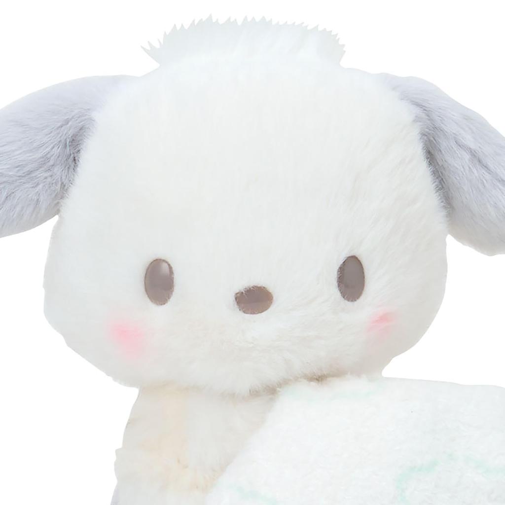 Sanrio Plush Toy Pochacco White Fluffy Cloud Nap 575607