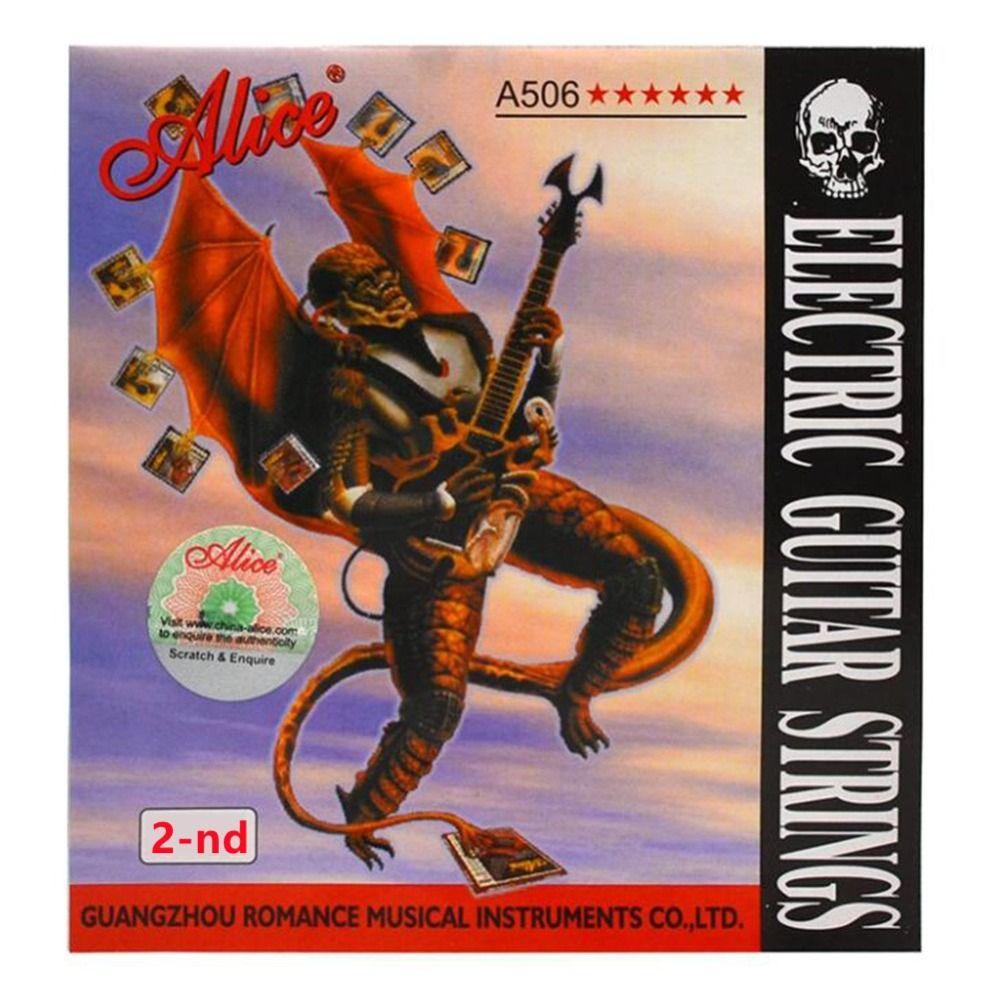 A506SL Струны для электрогитары E (первый) - (шестые) Аксессуары для электрогитары Артист и Начинающие