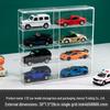 Шкаф для демонстрации и хранения игрушек Hot Wheels с отделениями - Прозрачный ящик для моделей маленьких машинок