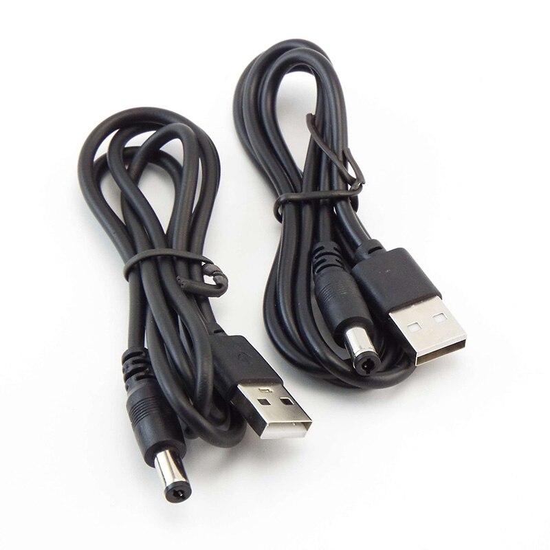 USB тип A штекер постоянного тока 5,5 2,1 2,5 2,0 3,5x1,35 4,0x1,7 мм штекер мини-5-контактный источник питания штекер разъем удлиненного зарядного кабеля