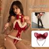 Night Orchid Sexy Christmas Bodycon Lingerie - One-Piece Hot Girl Outfit