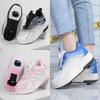 Internet Celebrity Runaway Shoes Girls Pulley Shoes Boys Wheel Shoes Children Skates Students Four-wheel Runaway Shoes Flying Shoes