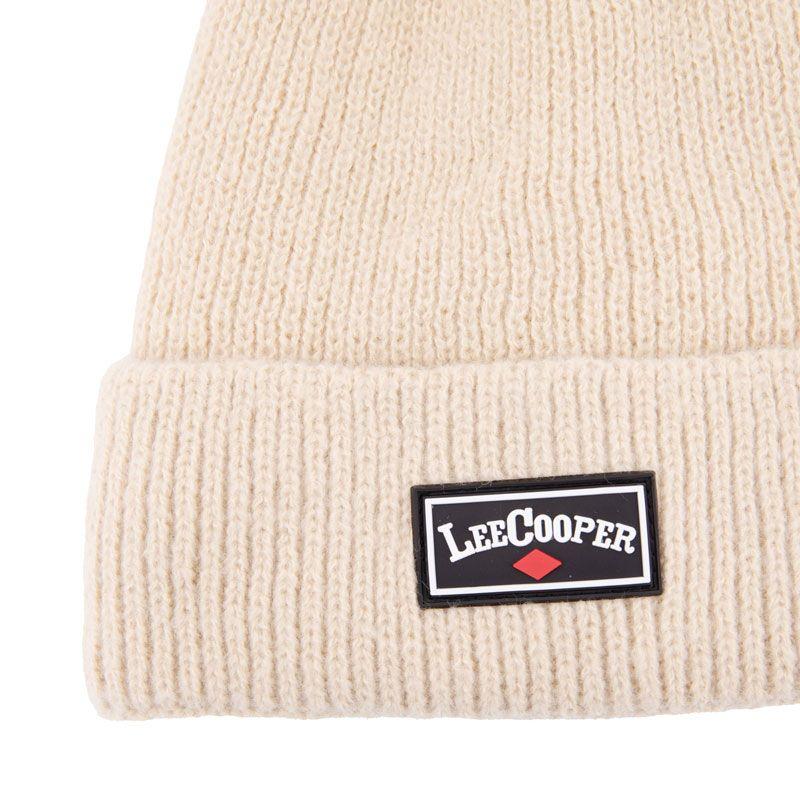 Двухслойная шапка с помпоном malek Женская LEE COOPER