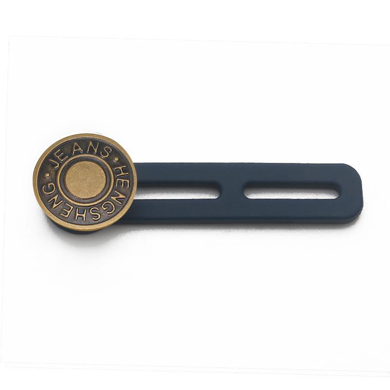 Waist Expansion Button Artifact Metal Nail-free Seam-free Button Removable Adjustable Telescopic Button Jeans Extension Button
