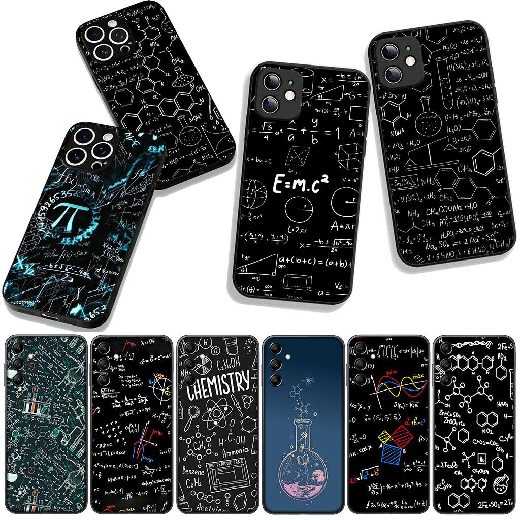 Чехол для Apple iPhone 17 16 11 Pro XS Max XR 6 7 8 Plus 16E SE 2020 Air 5 SE2. Химия, наука, химия, математика, уравнения.