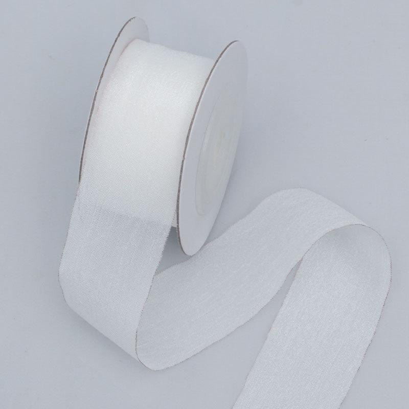 Лента из снежной марли, полосатая, плиссированная, микропрозрачная лента, ручная работа, бант, букет, пригласительный пакет, декоративный плетеный бант из ленты, цветок, ручная работа