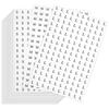 Size Stickers S M L 3 Size Diameter 13 Total 30 4500 Clothes Size Label Clothing Size Marking Commercial Use Set, Round, Mm, Sheets, Pieces, Paper,