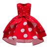 Kids Girls Dress Polka Dot Print Kids Princess Dress