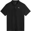 Slim Fit Quick Dry Fashion Soft Sports Polo Shirt Unisex Tops Black 521933-51
