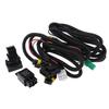 H11 Fog Light Wiring Harness Sockets Wire Led Indicators Switch 12V 40A Relay