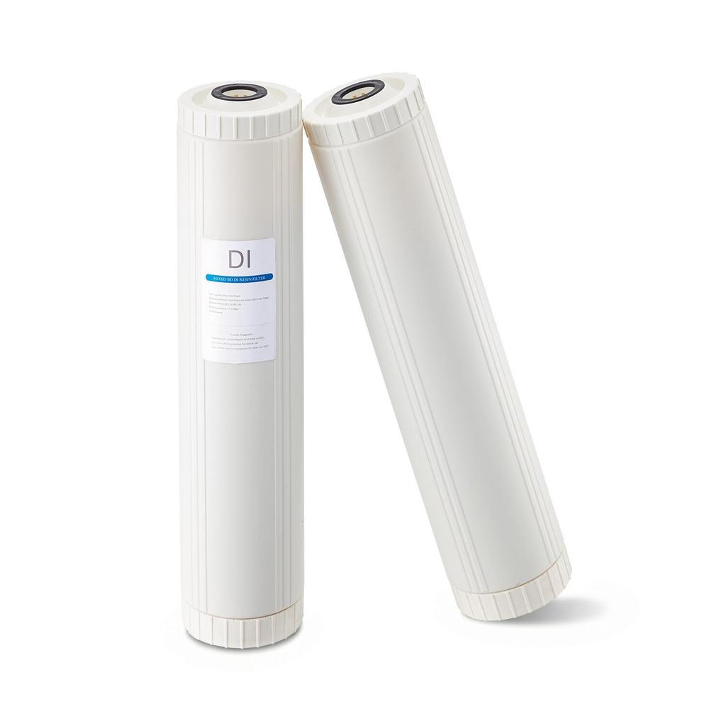Deionized Filter for Spotless Car Wash System, 2 x 4L Mixed-Bed DI Resin Filter Replacement - Compatible with PRS-207SLXC, PRS-TCXC, PRS-TCXC-PT,