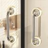 Anti-slip Suction Cup Door Handle Removable Bathroom Shower Auxiliary Handle  Glass Door Window