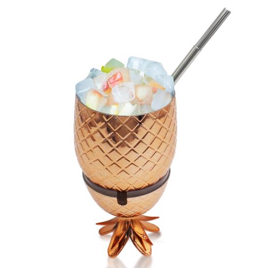 1 комплект, 450 мл, прочный многофункциональный барный инструмент, креативные чашки для сока, пива, ананаса для