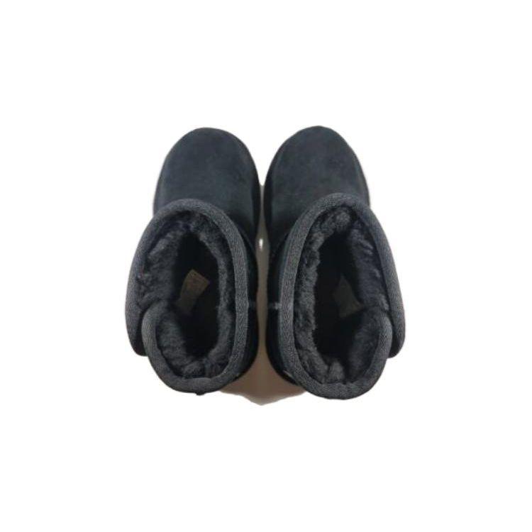 UGG Comfortable Warm Casual Low-Cut Boots Kids Boots Black 1118890K-BLK