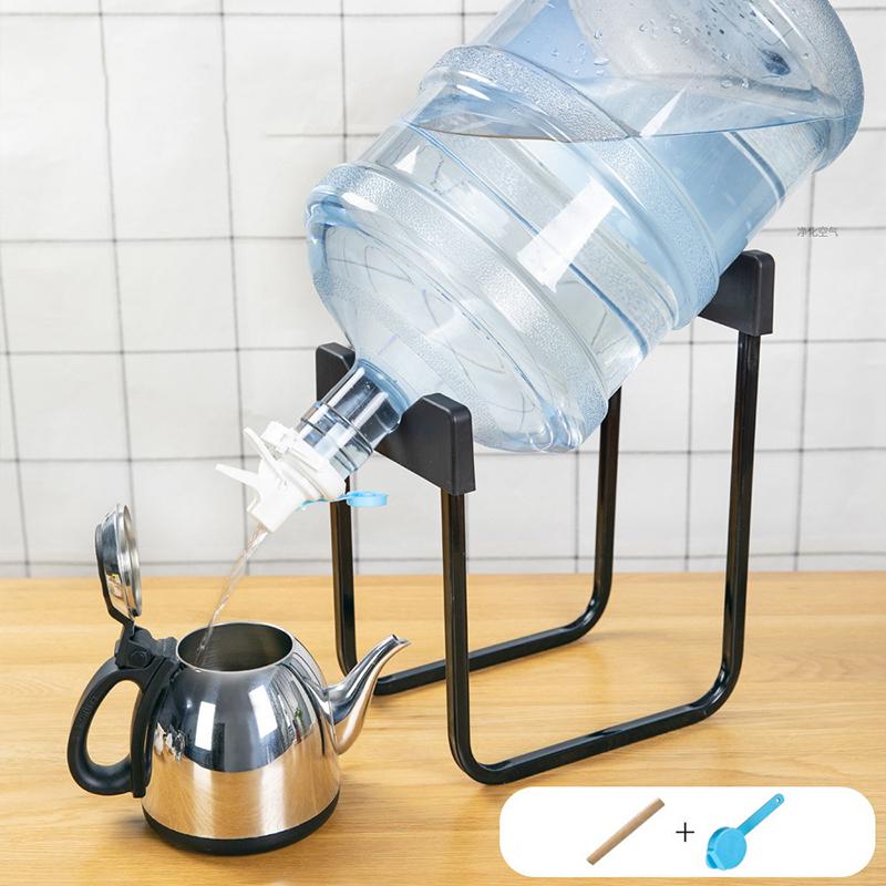 Стойка для ведра чистой воды Стойка для воды в бочке Водяной насос Перевернутый диспенсер для воды Большое ведро для воды Простой диспенсер для воды