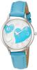 Analog Amalfidia Waterproof Leather Strap Blue Dial Blue [Arias] WW19011A-94 Women's