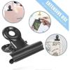 50pcs 22mm Metal Binder Clips for Paper Food Bags, Black Bulldog Hinge Clips Office Supplies