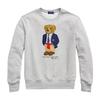 Fashion crew neck sweater men's polo long-sleeved pullover autumn casual bottoming shirt