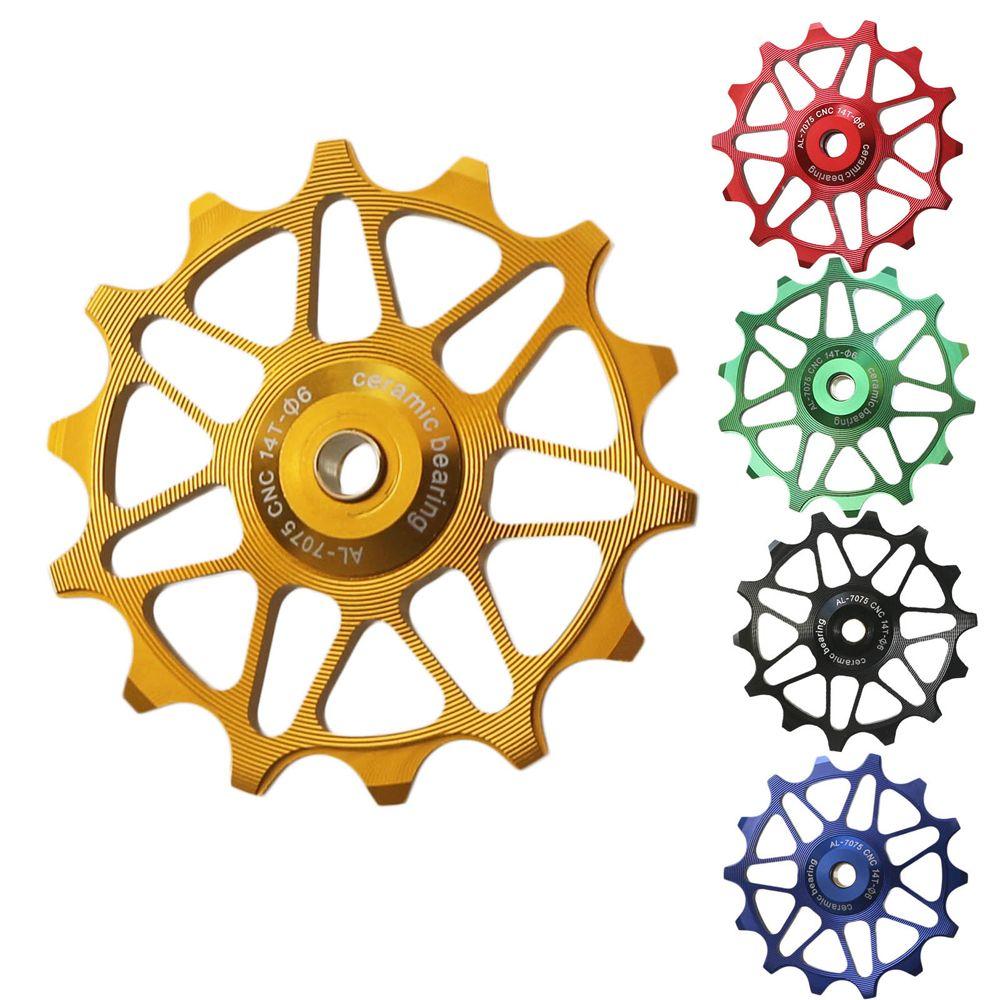 Roller MTB Ceramic Bearing Rear Derailleur Pulley Road Bike Bearing Ceramic Pulley Rear Derailleur
