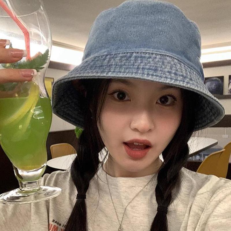 Korean Style Large Brim Cowboy Fisherman Hat Men And Women Spring And Summer Thin Ins Japanese Sun Hat Sun Hat