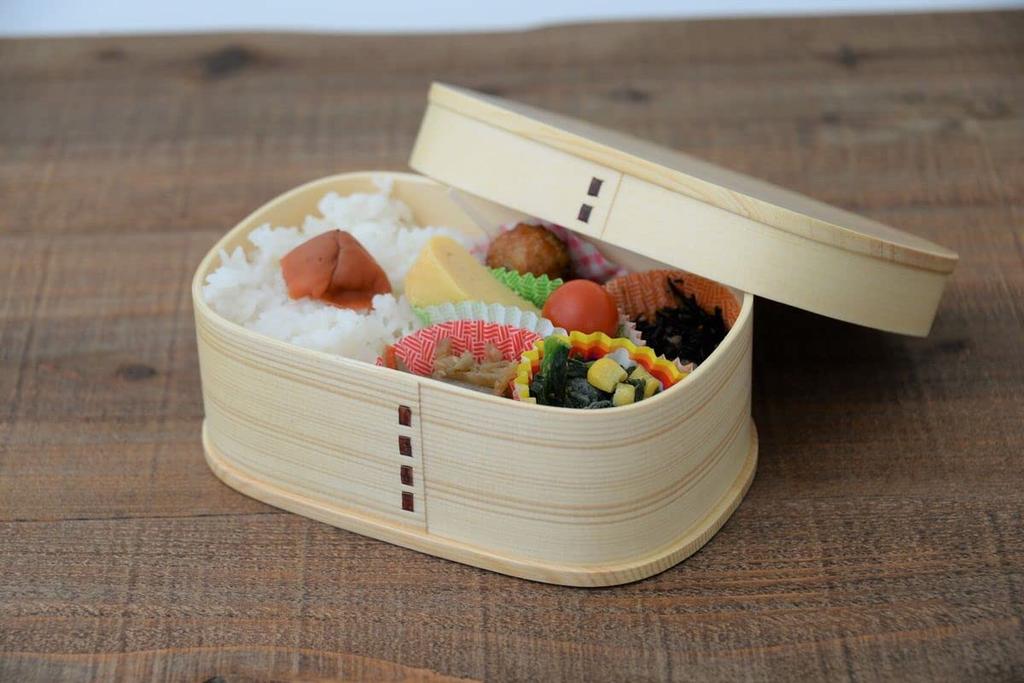 Bento Box with 19cm x x Natural Current Model j-kitchens Rice-Retention Function, 12.5cm 6.8cm, 700ml, White,