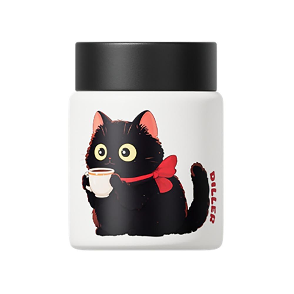 Милая вакуумная фляга-кошка 150 мл, герметичная, сохраняет холод/горячее, термокружка, 316 нержавеющая сталь, портативная, с термоизоляцией, для студентов