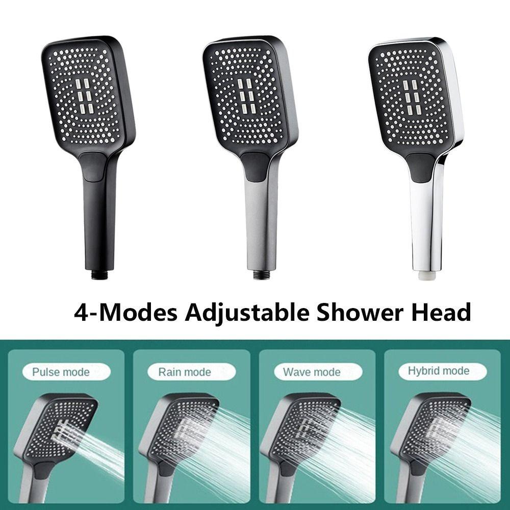 3 Modes Shower Head High Pressure Bath Faucet Accessories Universal Shower Sprayer