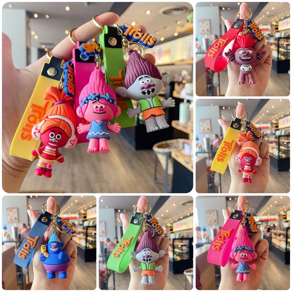 Cute Magic Elf Keychain Adorable Metal Bag Pendant Creative Car Accessory Wholesale