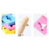 Wood Shape Sorting Geometric Stacker Blocks Developmental for Kids Gifts