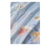 Mercury Home Textiles Soft Blue Iris L-Theanine Cooling Cotton Summer Quilt