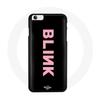 Case for Iphone 6 Blink Fandom Blackpink Logo Pink Black Background