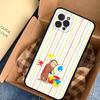Luxury Curious George For iPhone 17 16 16e 15 14 13 12 11 Pro Max Mini Plus Phone Case